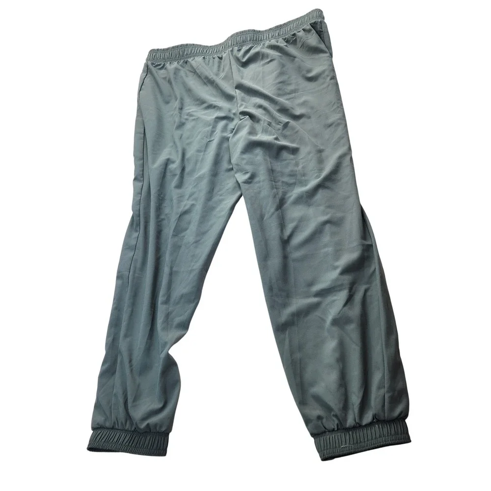 LuLaRoe Rise Infinite Joggers XL Blue‎ Green Elastic Waist Activewear New NWT